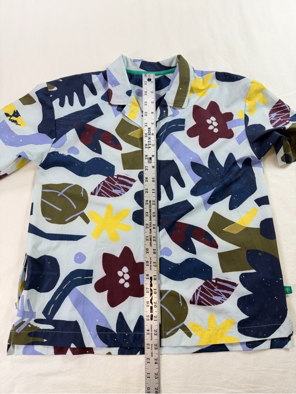 Peppermint Cycling Co. Gravel Shirt Wild Road Print Short Sleeve XS EUC - Picture 10 of 11